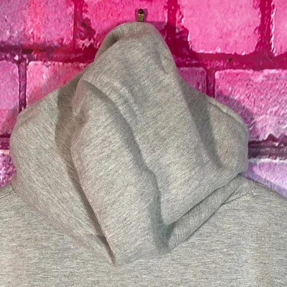 Google Logo Hoodie Men’s Large Gray Pullover Fleece Tech Company Sweatshirt - Picture 7 of 10